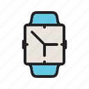 app, clock, minutes, notify, screen, smart, watch