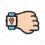 gps, location, map, mark, settings, tag, watch 