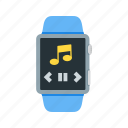 app, list, music, play, smart, sound, watch