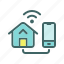 wireless connectivity, smart lock, door lock, door key, technology, connection, electronics, automation, internet of things 