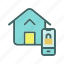 locking house, locking, padlock, access granted, protection, connection, electronics, automation, internet of things 