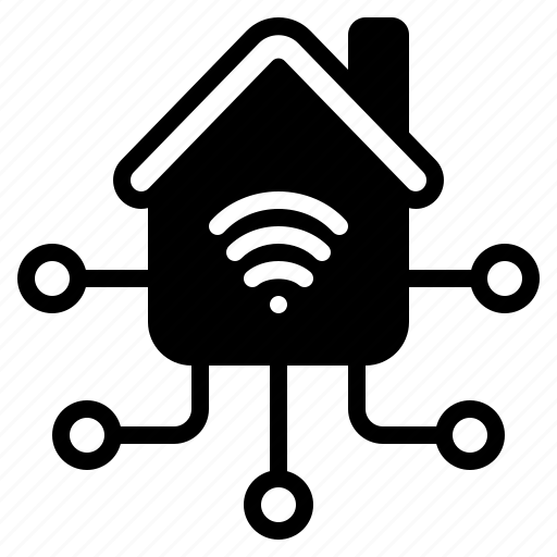 Home, hub, house, network, internet, connection, estate icon - Download on Iconfinder