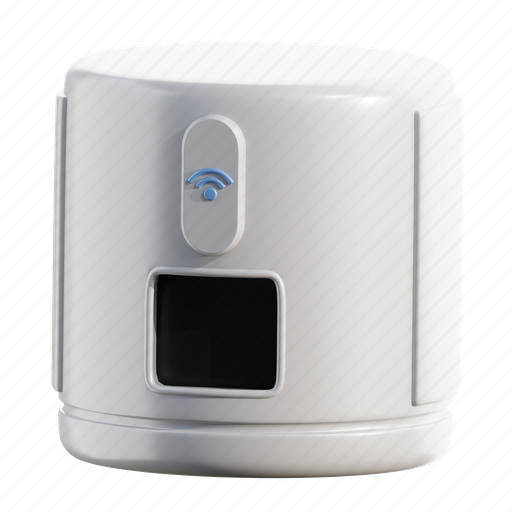 Smart, smarthome, device, app, technology, smart air purifier 3D illustration - Download on Iconfinder