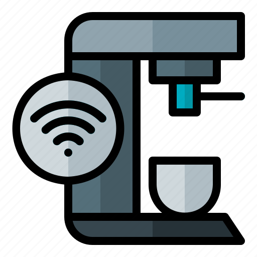 Smarthome, smart, home, iot, brewing, machine, coffee icon - Download on Iconfinder