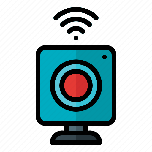 Smarthome, smart, home, iot, web, camera, webcam icon - Download on Iconfinder