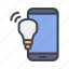 smarthome, technology, internet, device, iot, smartphone, bulb, lamp 