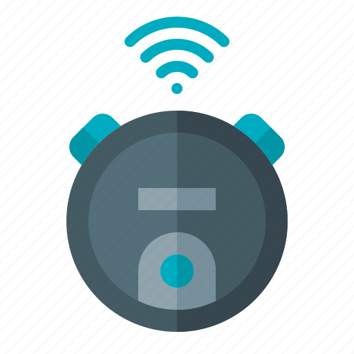 Smarthome, smart, home, iot, vacuum, cleaner, robot icon - Download on Iconfinder