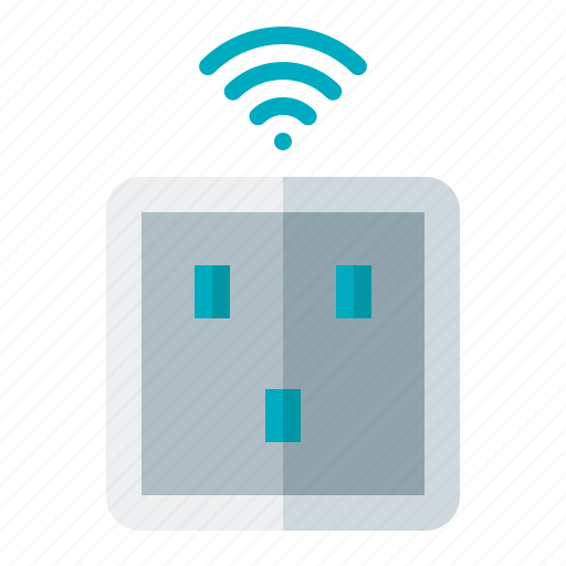 Smarthome, smart, home, iot, wall, socket icon - Download on Iconfinder