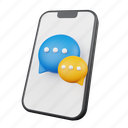 mobile chat, chatting, mobile, communication, conversation 