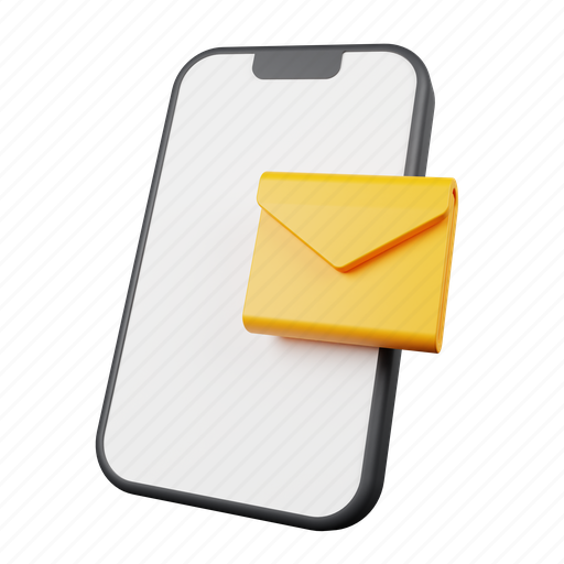 Email, inbox, send, contact, envelope, communication 3D illustration - Download on Iconfinder