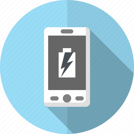 Battery, charger, smartphone, mobile, communication icon - Download on Iconfinder