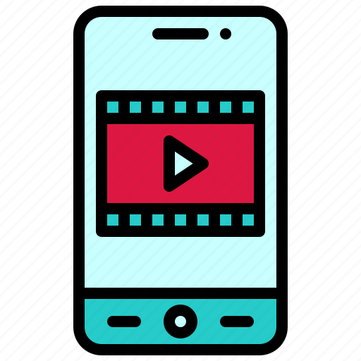 Application, mobile, app, movie, clip, cinema, film icon - Download on Iconfinder