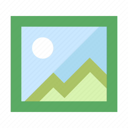 File, gallery, landscape, mountains, picture, shot, smartphone icon - Download on Iconfinder