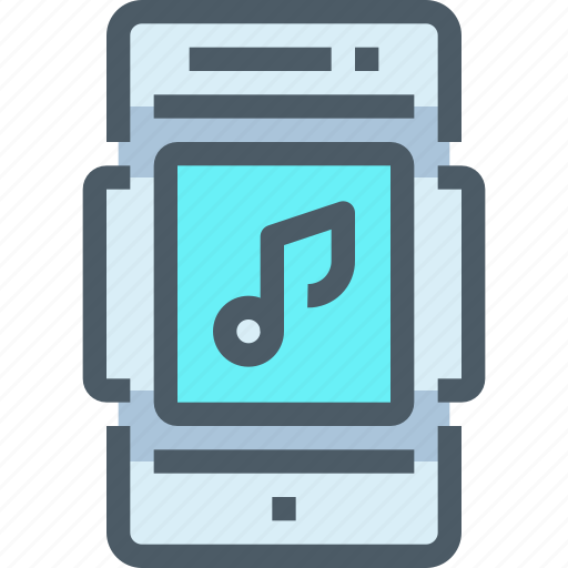 Mobile, music, smartphone, song, technology icon - Download on Iconfinder
