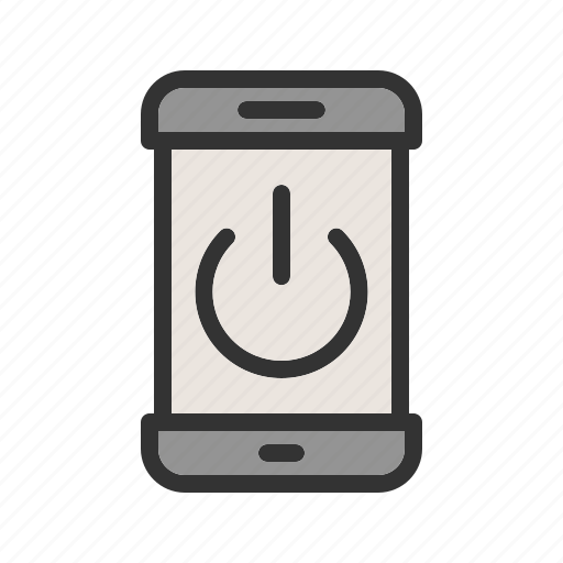 Mobile, mode, off, phone, power, restart, smartphone icon - Download on Iconfinder
