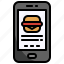 food, order, mobile, app, smartphone, application 
