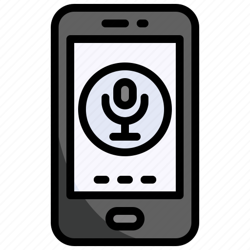 Microphone, mobile, app, voice, recorder, smartphone, technology icon - Download on Iconfinder