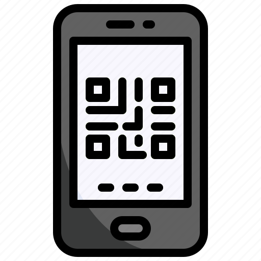 Qr, code, mobile, app, smartphone, application icon - Download on Iconfinder