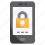 lock, password, security, smartphone, mobile, phone 
