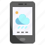 weather, mobile, app, forecast, technology, smartphone 