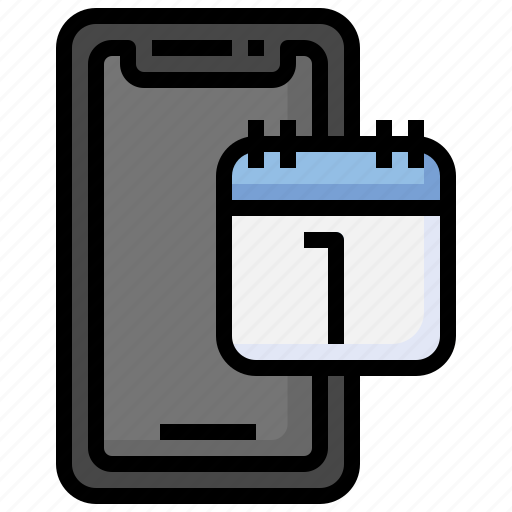 Calendars, time, date, mobilephone, communications icon - Download on Iconfinder
