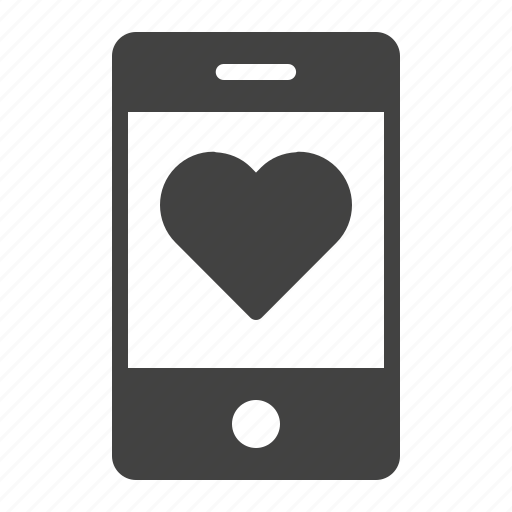 Favorite, heart, like, love, mobile, phone, smartphone icon - Download on Iconfinder