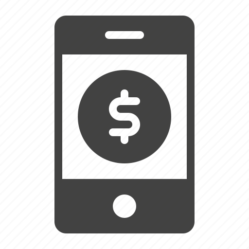 Dollar, mobile, money, payment, phone, shopping, smartphone icon - Download on Iconfinder
