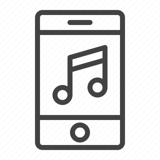 Audio, mobile, music, phone, smartphone icon - Download on Iconfinder