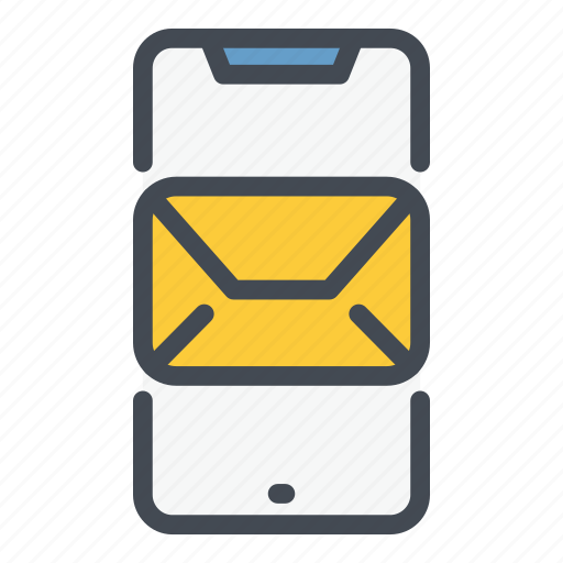 Email, mail, mobile, notification, phone, services, smartphone icon - Download on Iconfinder