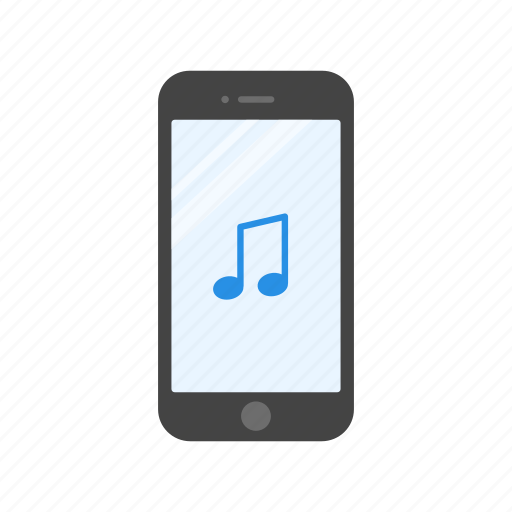 Mobile tone, music, music player, ringtone icon - Download on Iconfinder