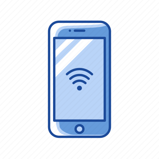 Internet connection, mobile phone, wifi, wifi calling icon - Download on Iconfinder