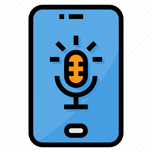 Audio, microphone, record, smartphone, voice icon - Download on Iconfinder