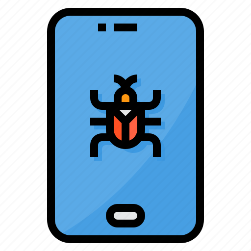Bug, malware, security, smartphone, virus icon - Download on Iconfinder