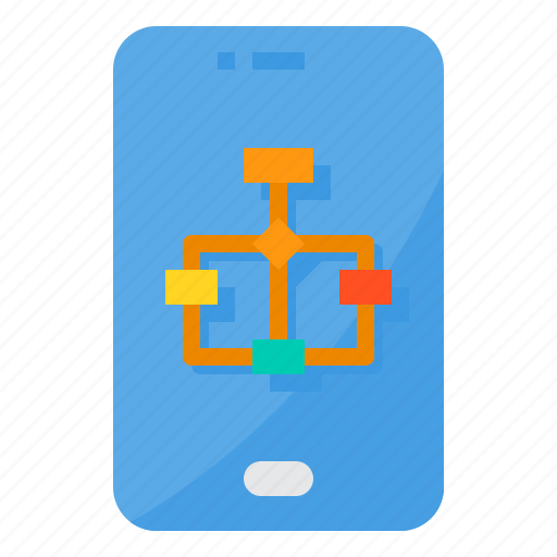 Algorithm, language, programming, smartphone icon - Download on Iconfinder