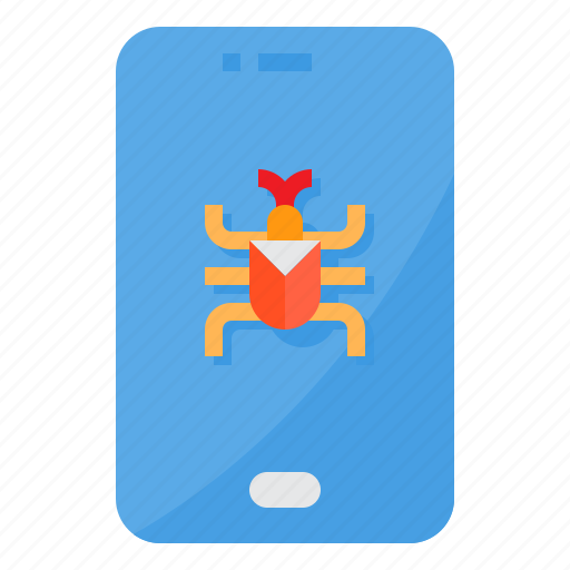 Bug, malware, security, smartphone, virus icon - Download on Iconfinder