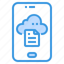 cloud, computing, database, dowload, smartphone