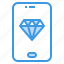 diamond, fashion, gem, phone, smartphone 