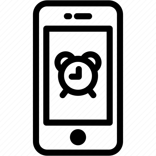 Alarm, alert, clock, device, mobile, phone, smartphone icon - Download on Iconfinder