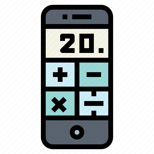 Calculator, math, phone, technology icon - Download on Iconfinder