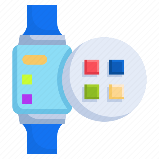 Apps, smartwatch, digital, technology, item icon - Download on Iconfinder