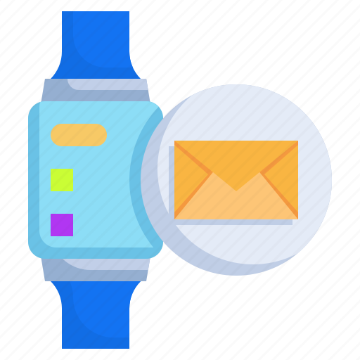 Email, smartwatch, digital, technology, message icon - Download on Iconfinder