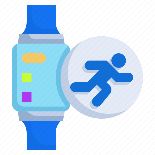 Run, smartwatch, digital, technology, sport icon - Download on Iconfinder