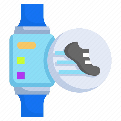 Walk, smartwatch, digital, technolog, sport icon - Download on Iconfinder