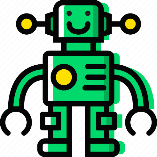 Baby, cartoony, child, kid, robot, toy icon - Download on Iconfinder