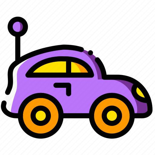Baby, car, cartoony, child, kid, toy icon - Download on Iconfinder