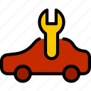 car, due, part, service, vehicle