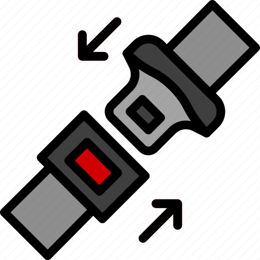 Belt, car, part, safety, vehicle icon - Download on Iconfinder