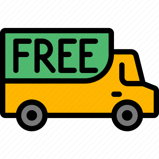 Delivery, free, shipping, transport icon - Download on Iconfinder