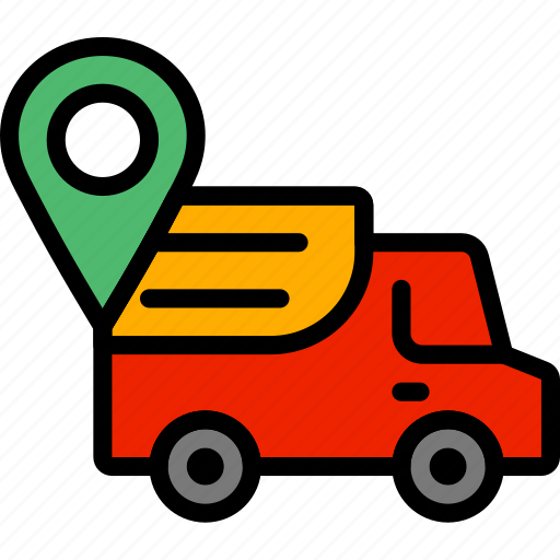 Deliver, delivery, location, shipping, transport icon - Download on Iconfinder