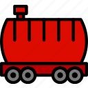 delivery, shipping, train, transport